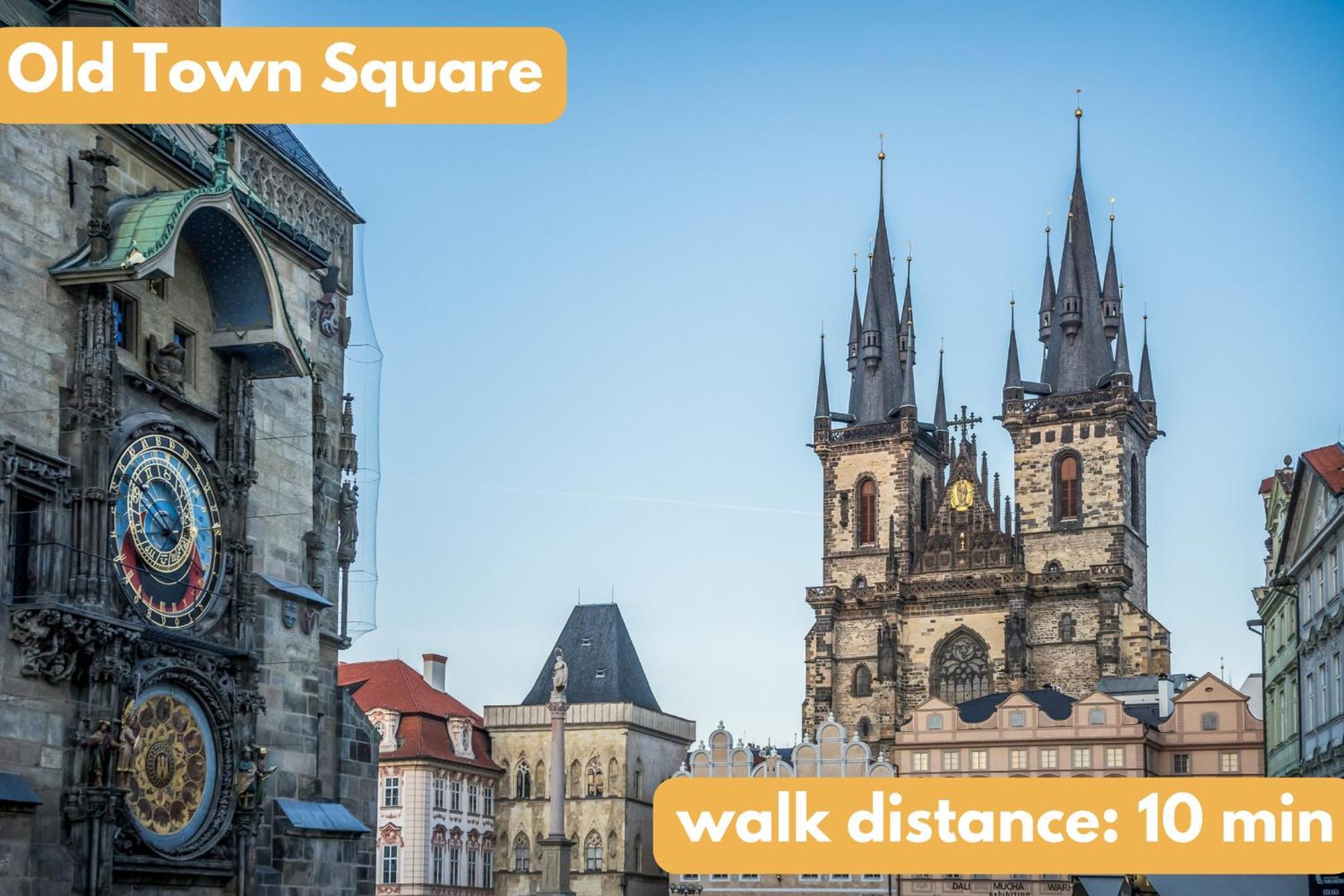 Modern Urban In The Center Of * Praag
